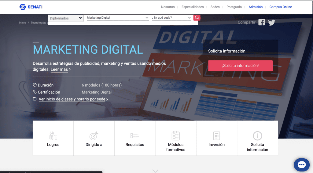 Marketing Digital en Senati Lima Perú