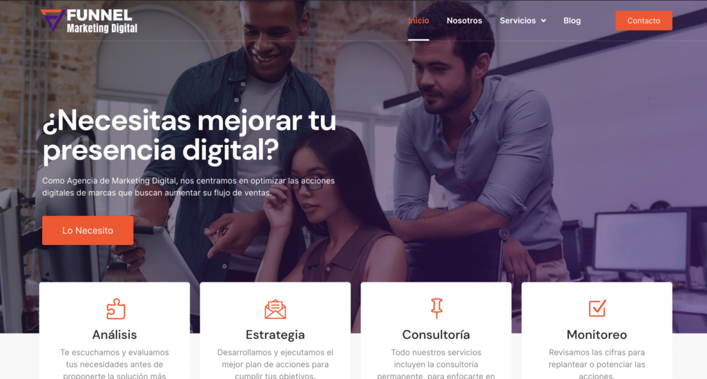 Funnel Agencia de Marketing Digital Peru