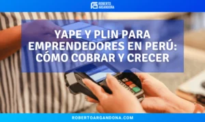 Roberto Argandoña - Consultor de Marketing Digital 20 Yape y Plin para emprendedores en Perú cómo cobrar y crecer